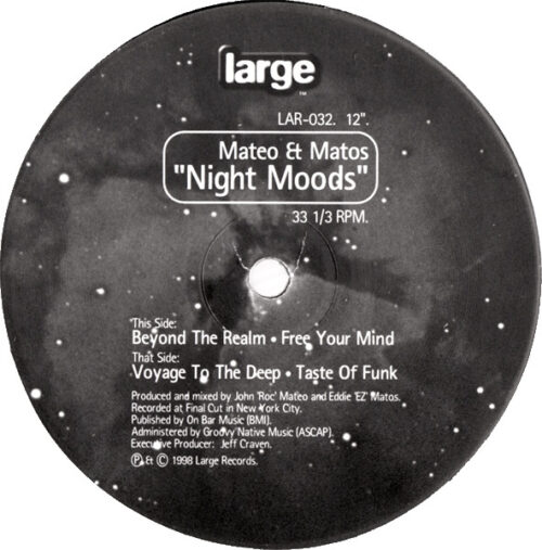Mateo & Matos - Night Moods (12")