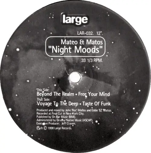 Mateo & Matos - Night Moods (12")