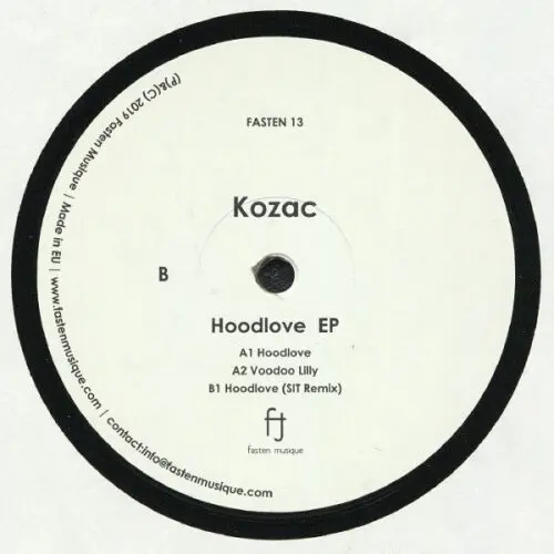 Kozac - Hoodlove EP (12")