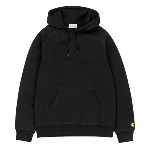 Carhartt WIP Hooded Chase Sweat Black