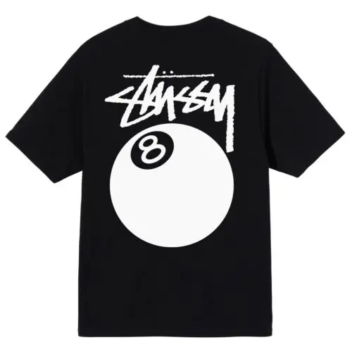 Stüssy 8 Ball Tee Black