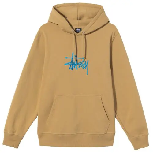 Stüssy Basic Stüssy App. Hood Khaki