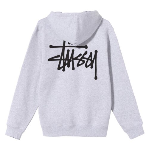 Stüssy Basic Stüssy Zip Hood Ash Heather