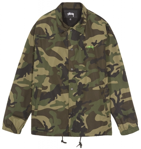 Stüssy Camo Cruize Coach Jacket