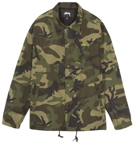 Stüssy Camo Cruize Coach Jacket