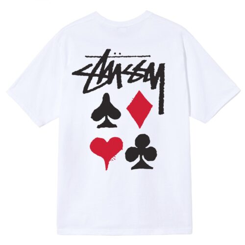 Stüssy Full Deck Tee White