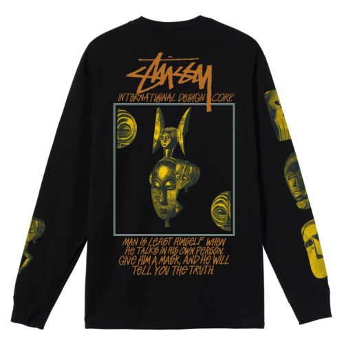 Stüssy Masked LS Tee Black