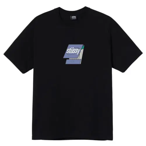 Stüssy Matchbook Tee Black