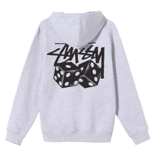 Stüssy Pair Of Dice Hood Ash Heather