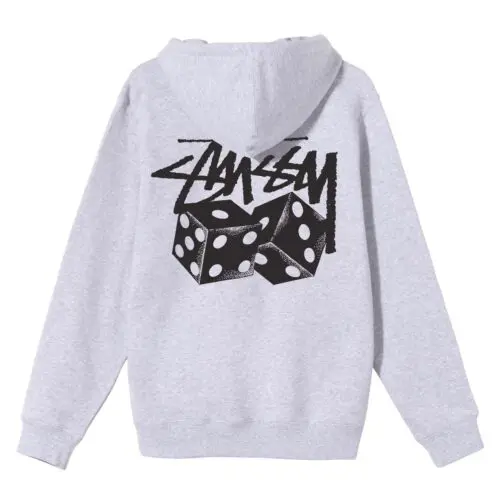 Stüssy Pair Of Dice Hood Ash Heather