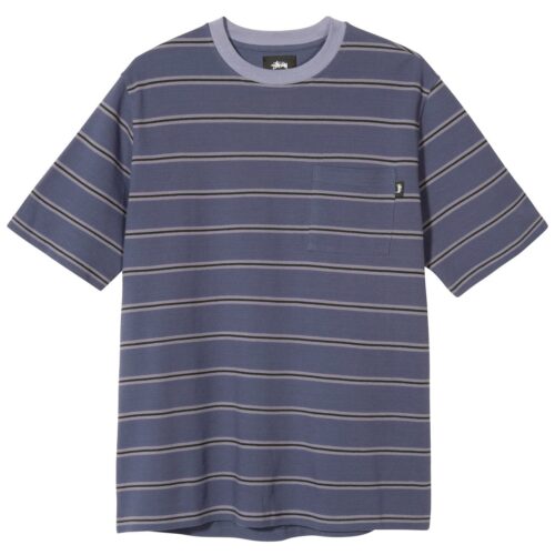 Stüssy Peak Stripe Crew Navy