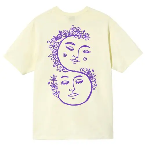 Stüssy Sound Of Summer Tee Pale Yellow