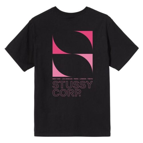 Stüssy S Square Tee Black