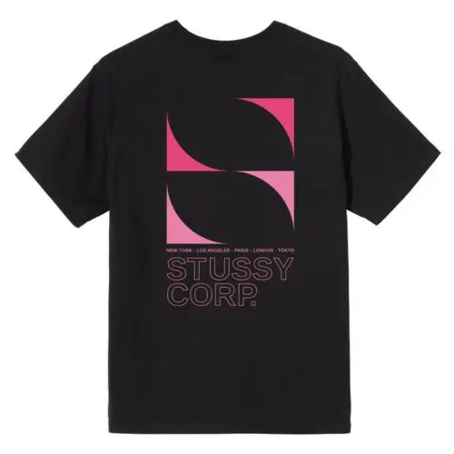Stüssy S Square Tee Black