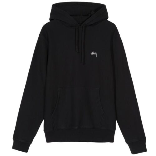 Stüssy Stock Logo Hood Black