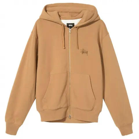 Stüssy Thermal Zip Brown