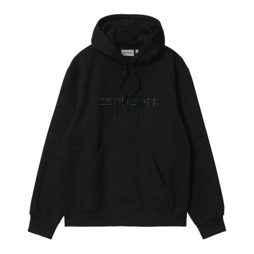 Carhartt WIP Hooded Carhartt Sweat Black / Black