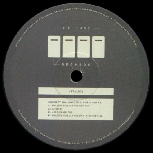 Saison (2) FT. Dominique Fils-Aimé - Show Me (12")