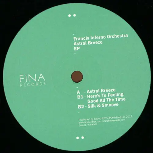 Francis Inferno Orchestra - Astral Breeze EP (12", EP)