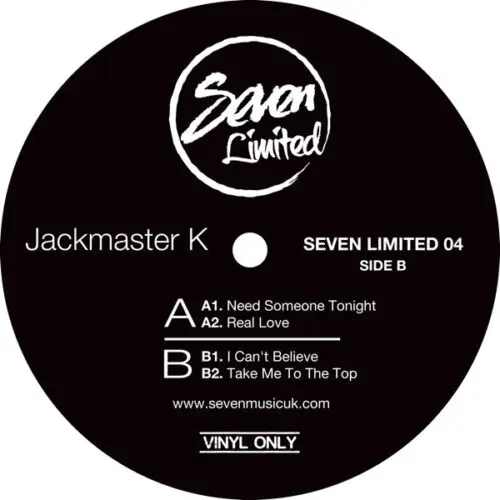 Jackmaster K - Seven Limited 04 (12", Ltd)