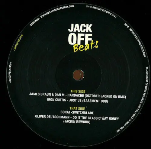 Various - Jack Off Beats Vol. 1 (12")