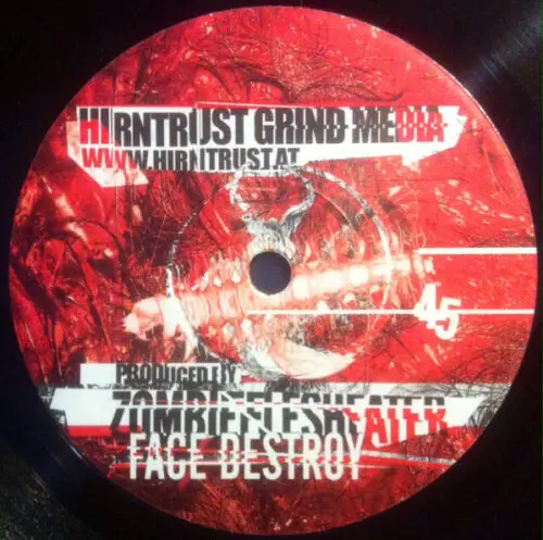 Zombieflesheater - Face Destroy (7", S/Sided, Ltd)