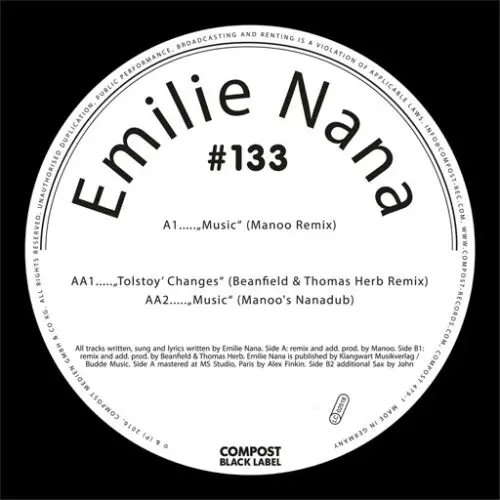 Emilie Nana - Music (The Meeting Legacy Remixes) (12")