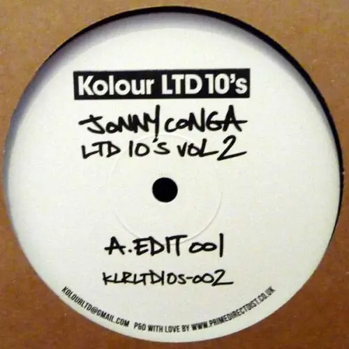 Jonny Conga - Ltd 10's Vol 2 (10")