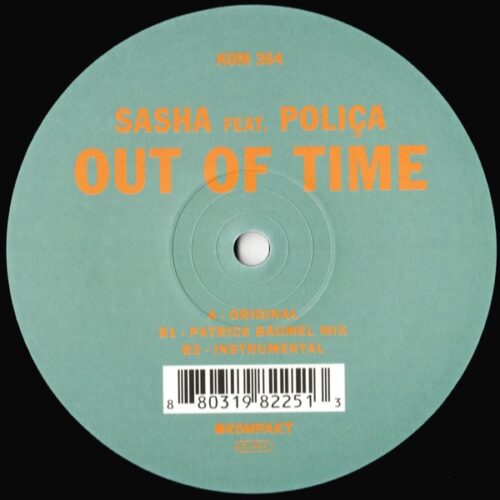 Sasha Feat.  Poliça - Out Of Time (12", RP)