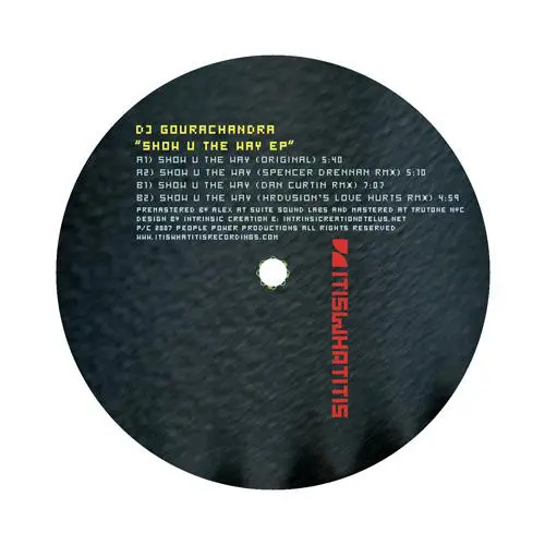 DJ Gourachandra - Show U The Way EP (12", EP)