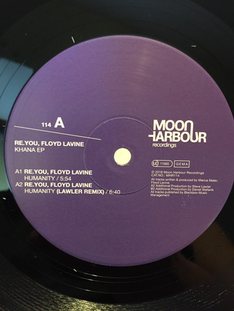 Re.You, Floyd Lavine - Khana EP  (12", EP)