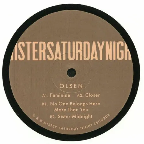 Olsen (15) - No One Belongs Here More Than You EP (12")