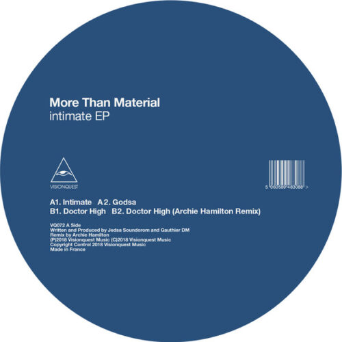 More Than Material - intimate EP (12", EP)