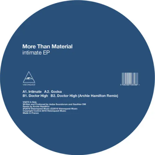 More Than Material - intimate EP (12", EP)