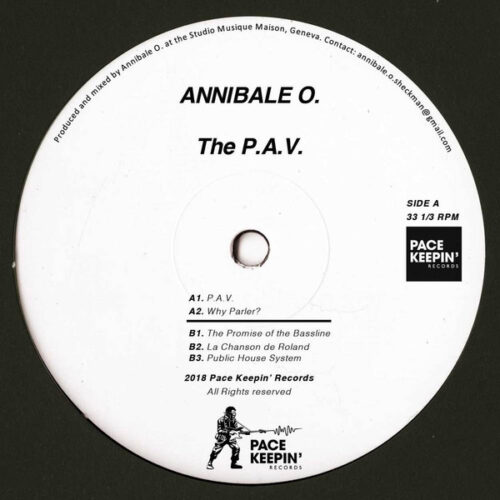 Annibale O. - The P.A.V. (12", EP)