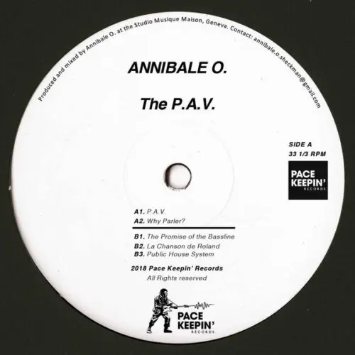 Annibale O. - The P.A.V. (12", EP)
