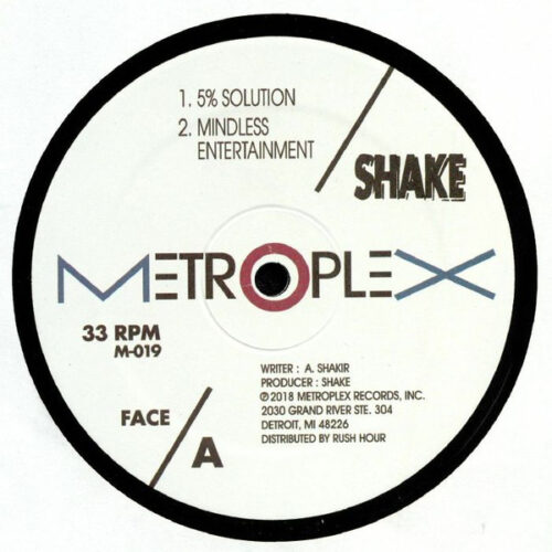 Shake - 5% Solution (12", EP, RP)
