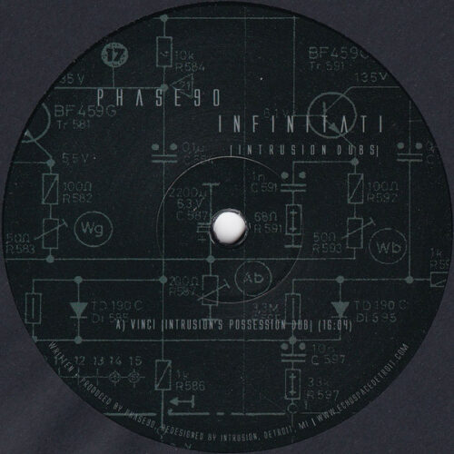 Phase90 - Infinitati [Intrusion Dubs] (12", Ltd, P/Mixed)