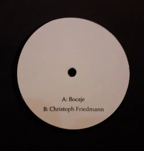 Bocaje / Christoph Friedmann - V/S 001   (12", W/Lbl, Han)