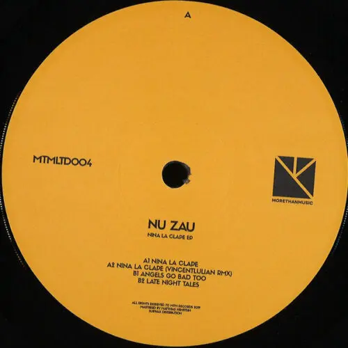 Nu Zau - Nina La Clape (12", Ltd, 180)