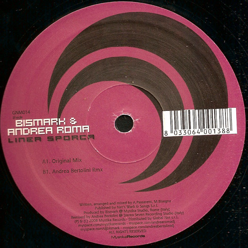 Bismark & Andrea Roma - Linea Sporca (12")