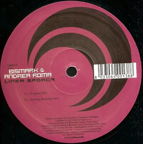 Bismark & Andrea Roma - Linea Sporca (12")