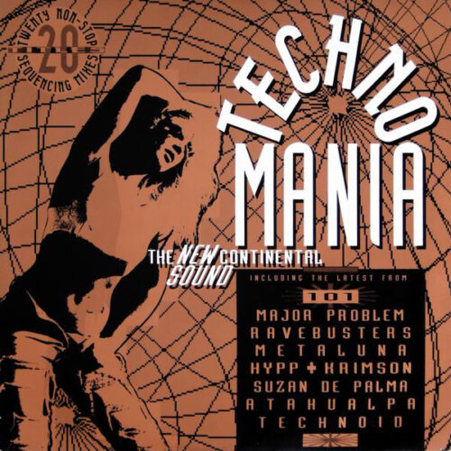 Various - Technomania (The New Continental Sound) (2xLP, Comp, Mixed)
