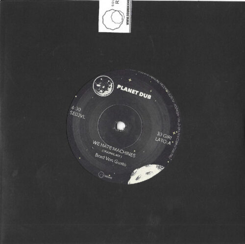 Brad Von Gusto - Planet Dub (7")