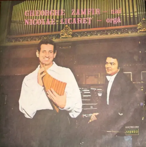 Gheorghe Zamfir / Nicolae Licareț - Nai / Orgă (LP, Album, RE, RP)