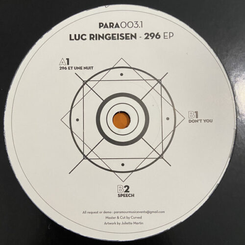 Luc Ringeisen - 296 EP (12")