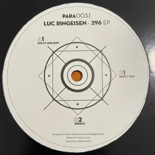 Luc Ringeisen - 296 EP (12")