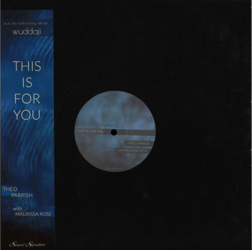 Theo Parrish With Maurissa Rose - This Is For You (12")