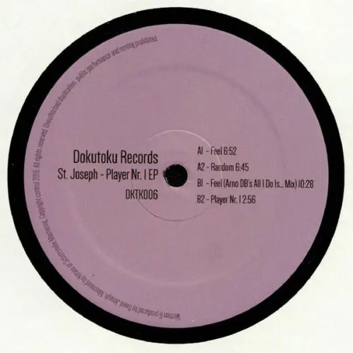 St. Joseph - Player Nr. 1 EP (12", EP)