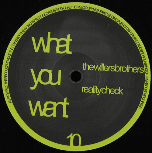 The Willers Brothers - Reality Check (12")